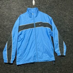 Nike Men's Windbreaker in Blue and Black